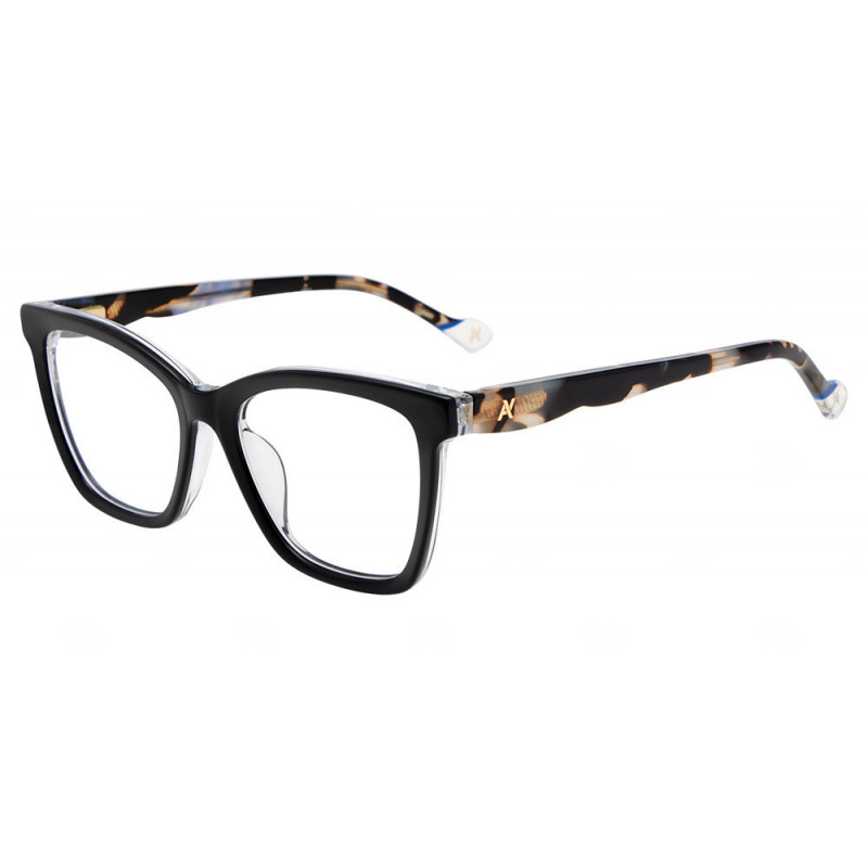 Sunglasses Yalea VYA 260 09w1 Black Top+crystal 52mm
