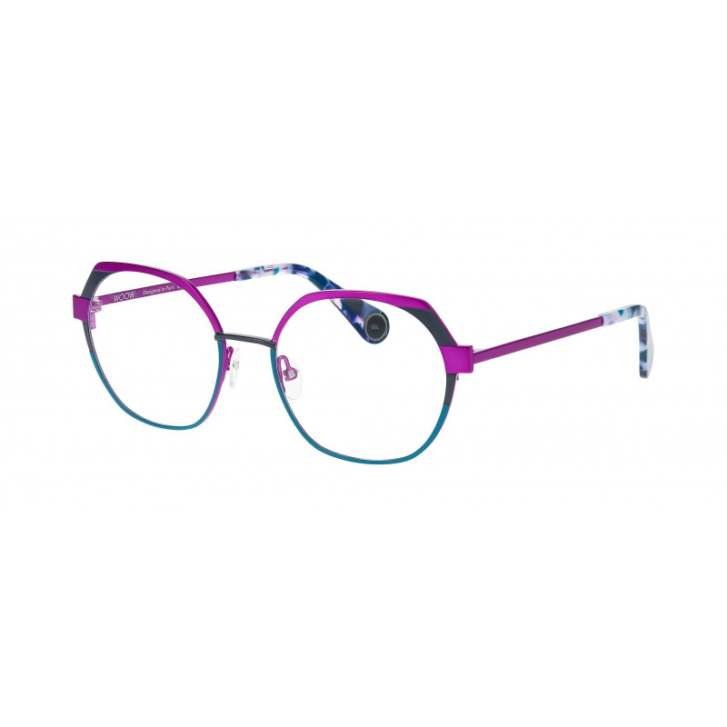 Eyeglasses WOOW DOUBLE SIX 1 9199 Bright Violet / Nosepad 50mm