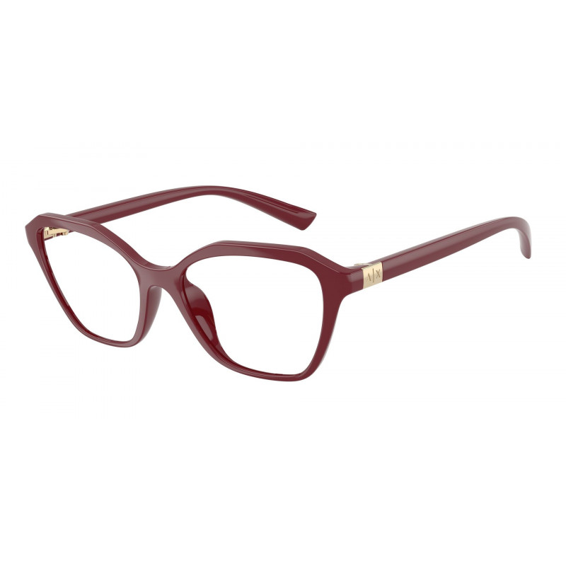 Eyeglasses Armani Exchange AX 3145 U 8387 Shiny Bordeaux / Demo Lens 53mm