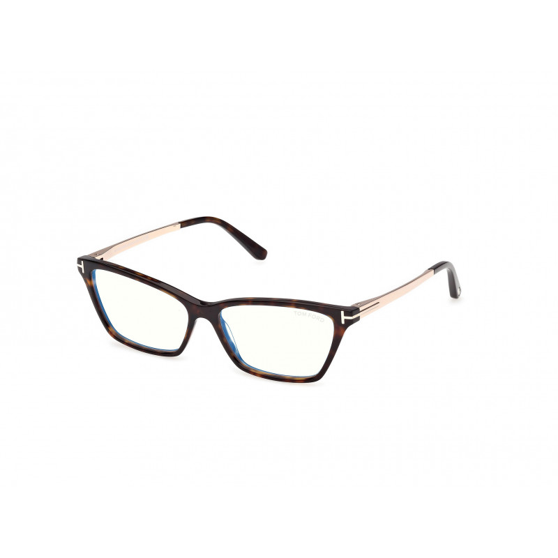 Eyeglasses Tom Ford FT 6135 -B 052 Dark Havana / Shiny Rose Gold 56mm