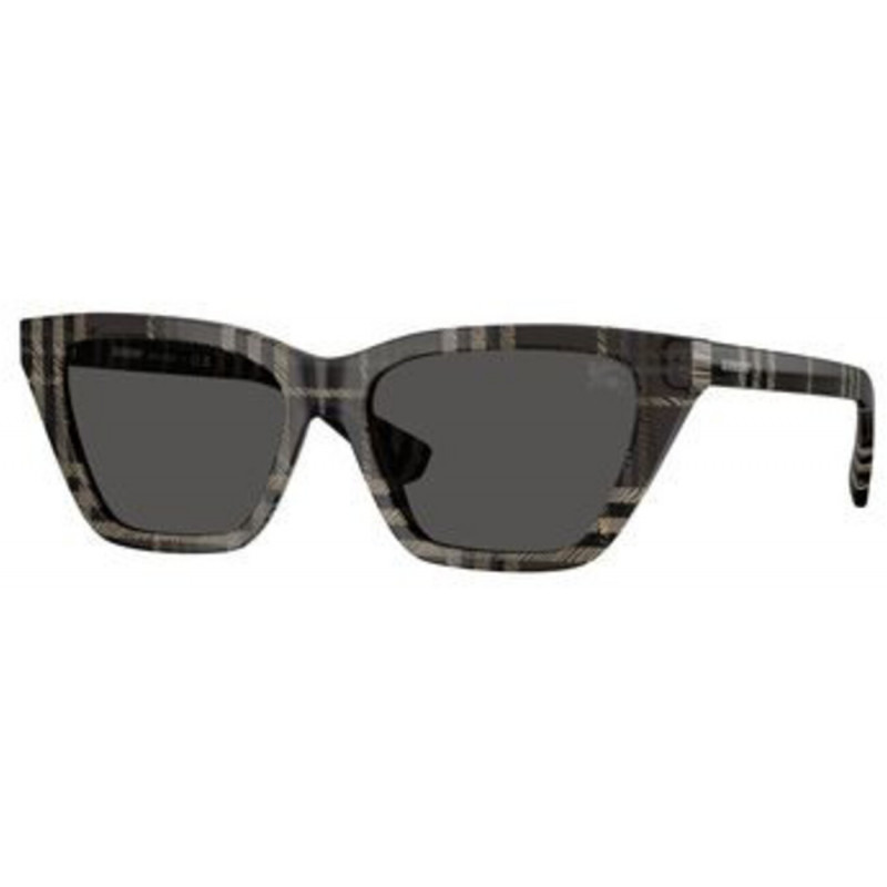Sunglasses Burberry BE 4468 419987 Check Grey / Dark Polyamide Standard 54mm