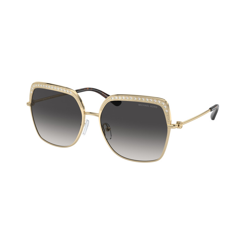 Sunglasses Michael Kors MK 1141 10188G Greenpoint Light Gold / Crysta