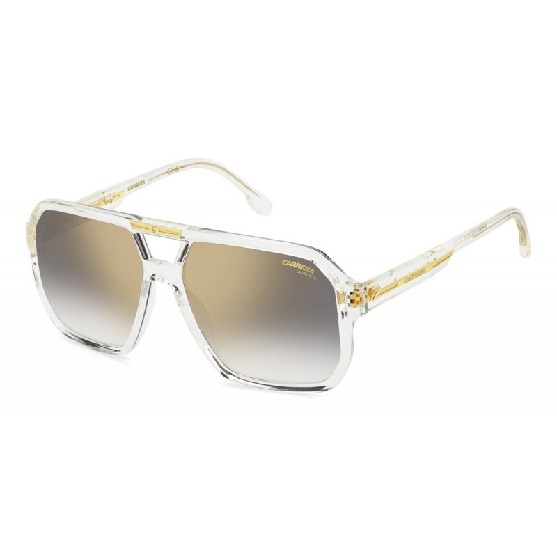 Sunglasses Carrera VICTORY C 01 /S 00FQ Fq Grey Shaded Gold Mirror 60mm