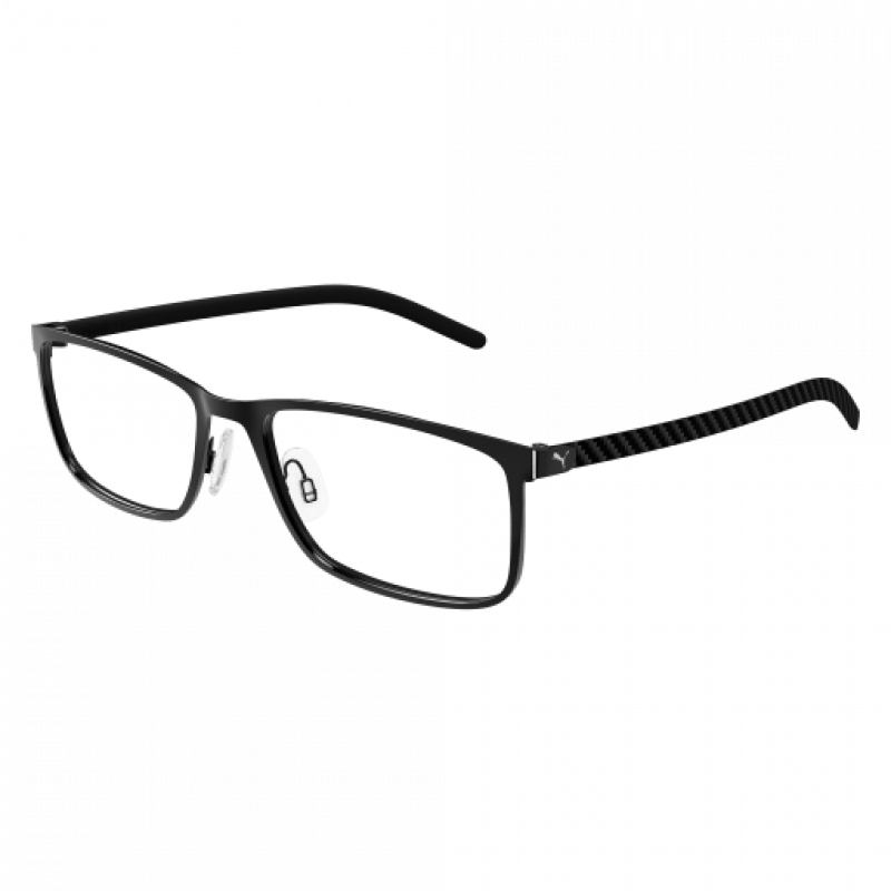 Eyeglasses Puma PU 0490 O- 001 Black / Transparent 58mm