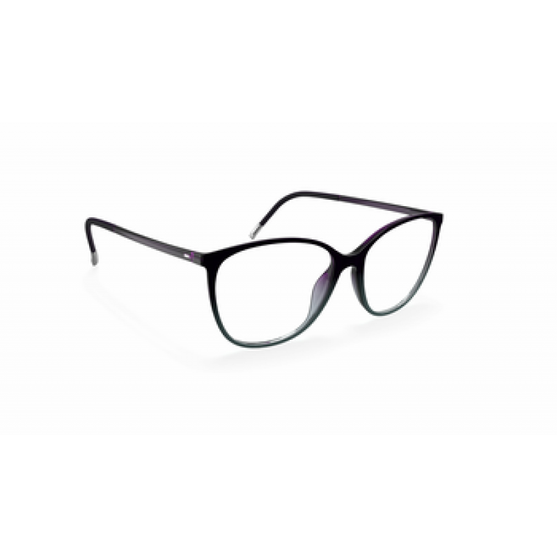 Eyeglasses Silhouette SPX Illusion Full Rim 1601 4010 Tricolore Grape 52mm