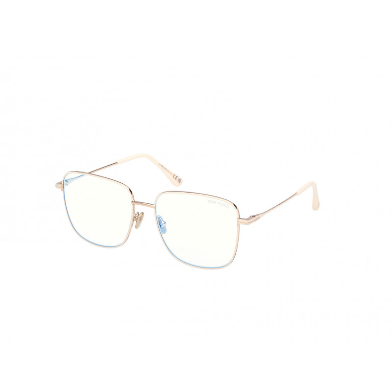 Eyeglasses Tom Ford FT 6136 -B 025 Shiny Ivory / 56mm
