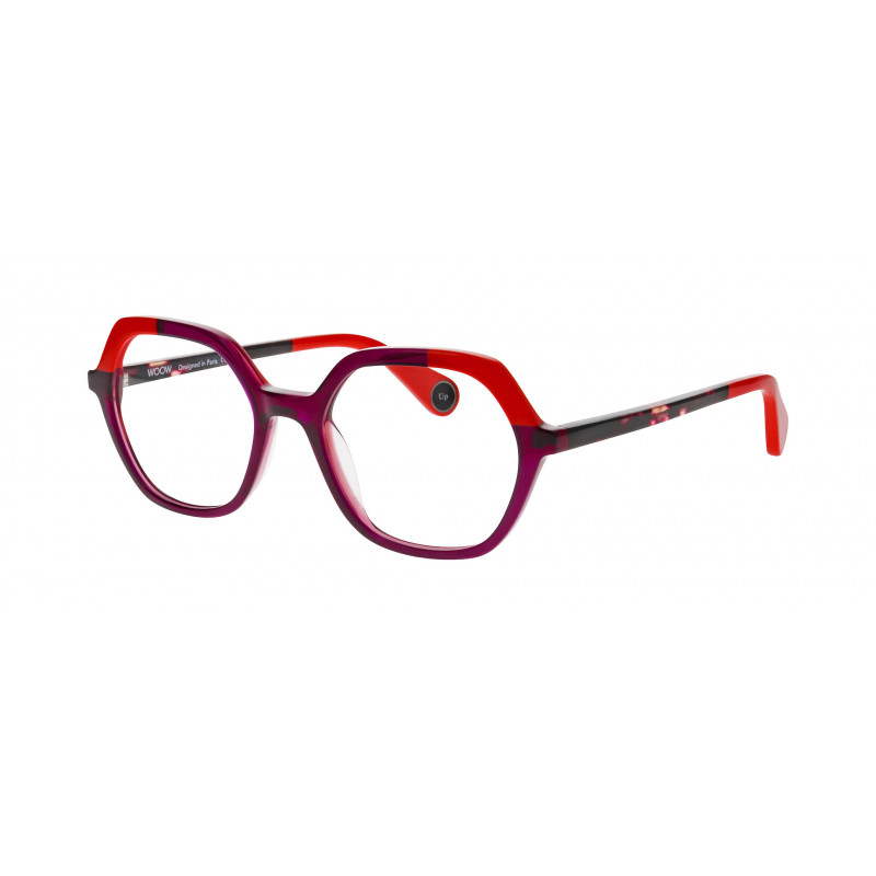 Eyeglasses WOOW SHOW UP 2 2218 Bicolor Red And Pink