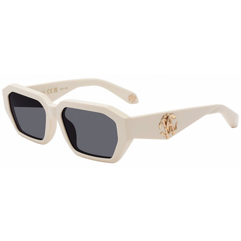 Sunglasses Roberto Cavalli SRC 113 09x7 Shiny Full Cream 57mm