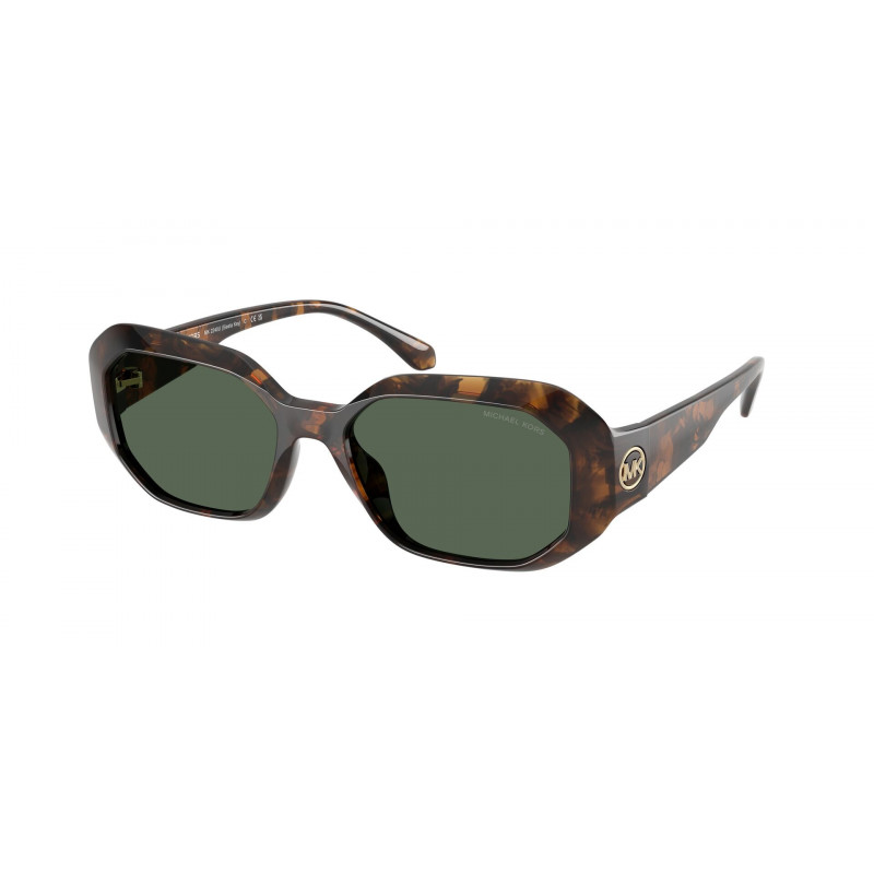 Sunglasses Michael Kors MK 2240 U 300671 Dark Tortoise / Green Solid Polyamide Standard