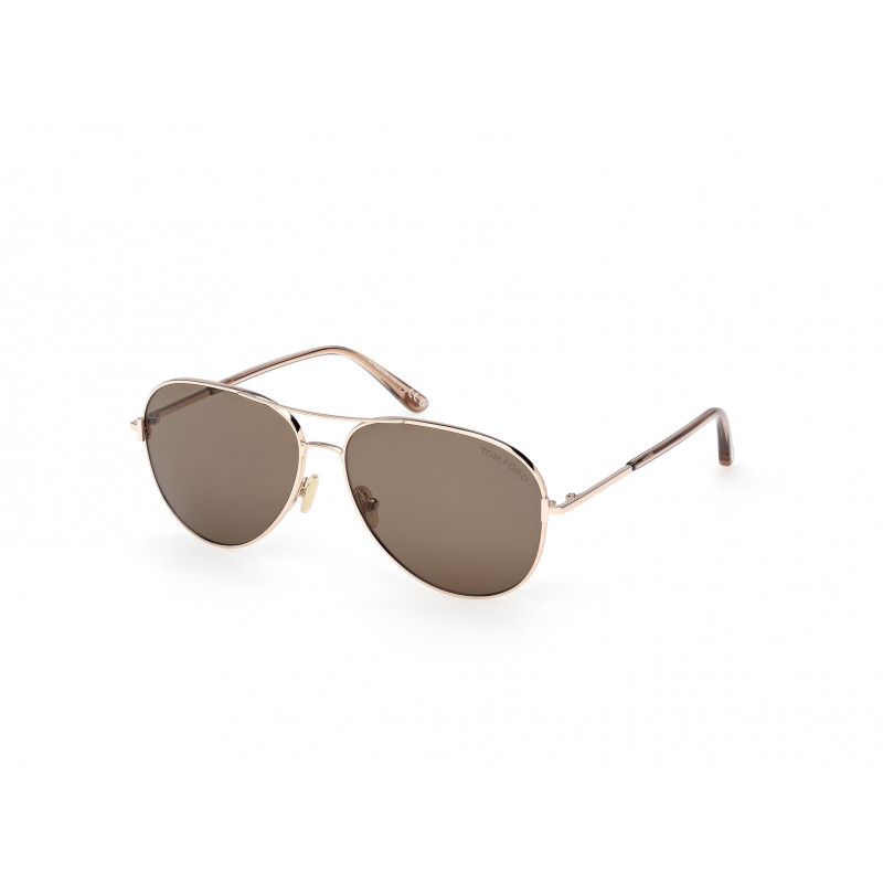 Sunglasses Tom Ford FT 0823 28H Shiny Rose Gold / 59mm