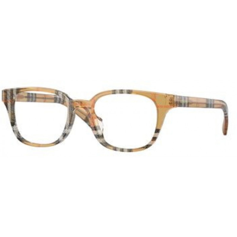 Eyeglasses Burberry BE 2462 D 4163 Check Sand / Demo Lens 50mm