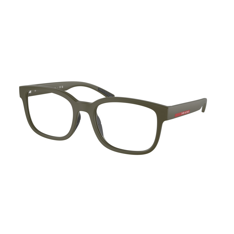 Eyeglasses Prada Linea Rossa PS 5 QV 15X1O1 Green Military Matte 54mm