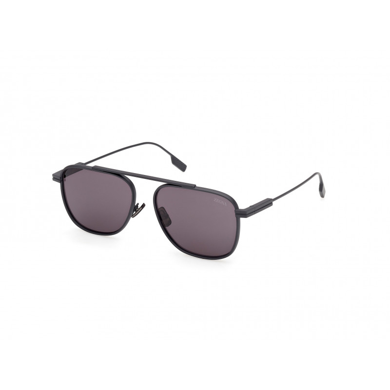 Sunglasses Zegna EZ 0291 91A Matte Blue / 57mm