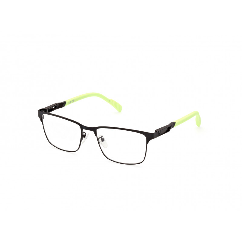Eyeglasses Adidas Sport SP 5024 005 Matte Black / Light Green 55mm