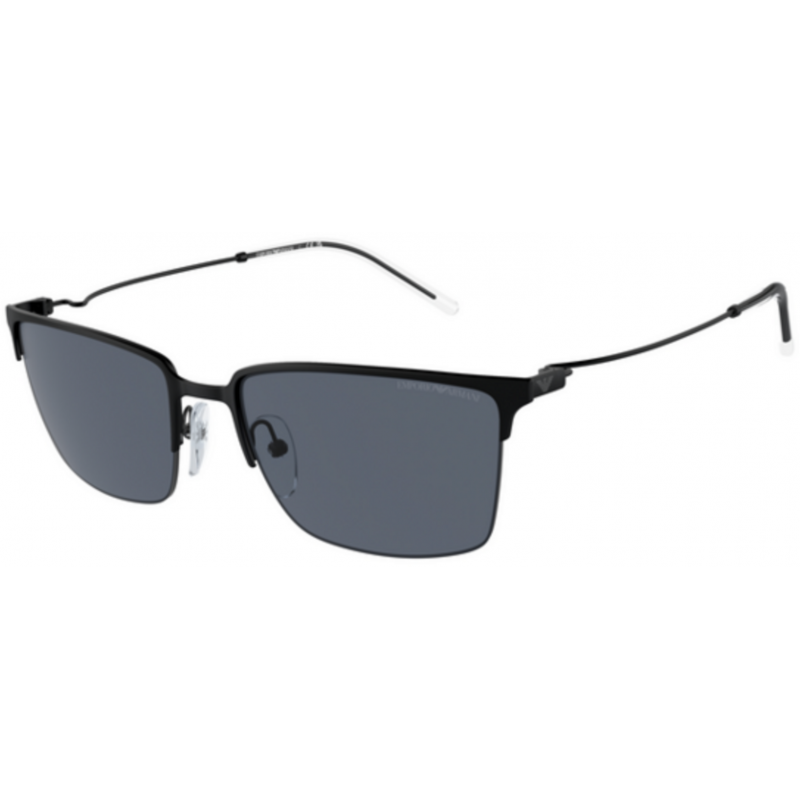 Sunglasses Emporio Armani EA 2155 300187 Matte Black / Dark Grey Policarbonate Standard