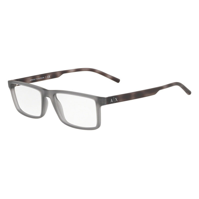 Eyeglasses Armani Exchange AX 3060 8296 Matte Transparent Grey 54mm