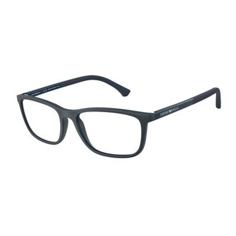 Eyeglasses Emporio Armani EA 3069 6189 Matte Blue Demo Lens 53mm