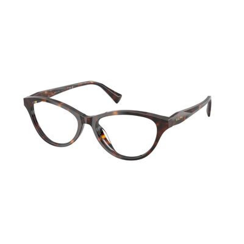 Eyeglasses Ralph RA 7197 U 5003 Dark Brown Havana / Demo 53mm