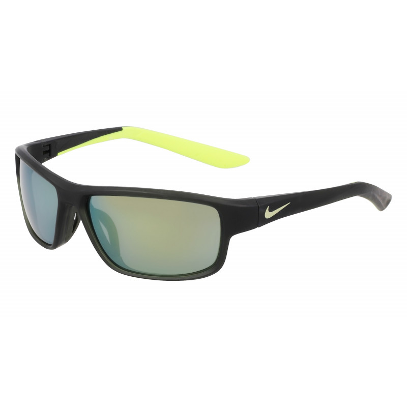 Sunglasses NIKE RABID 22 JR IF 1054 X 355 Matte Sequoia / Yellow Mirror 55mm
