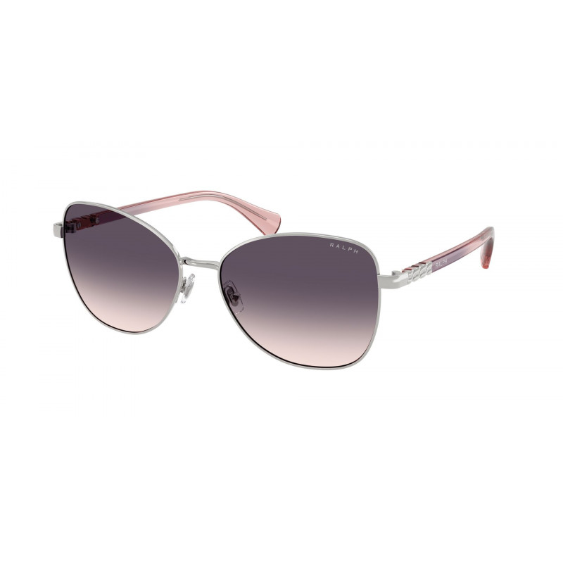 Sunglasses Ralph RA 4147 900136 Shiny Silver / Lillac Pink Gradient Policarbonate Standard 58mm