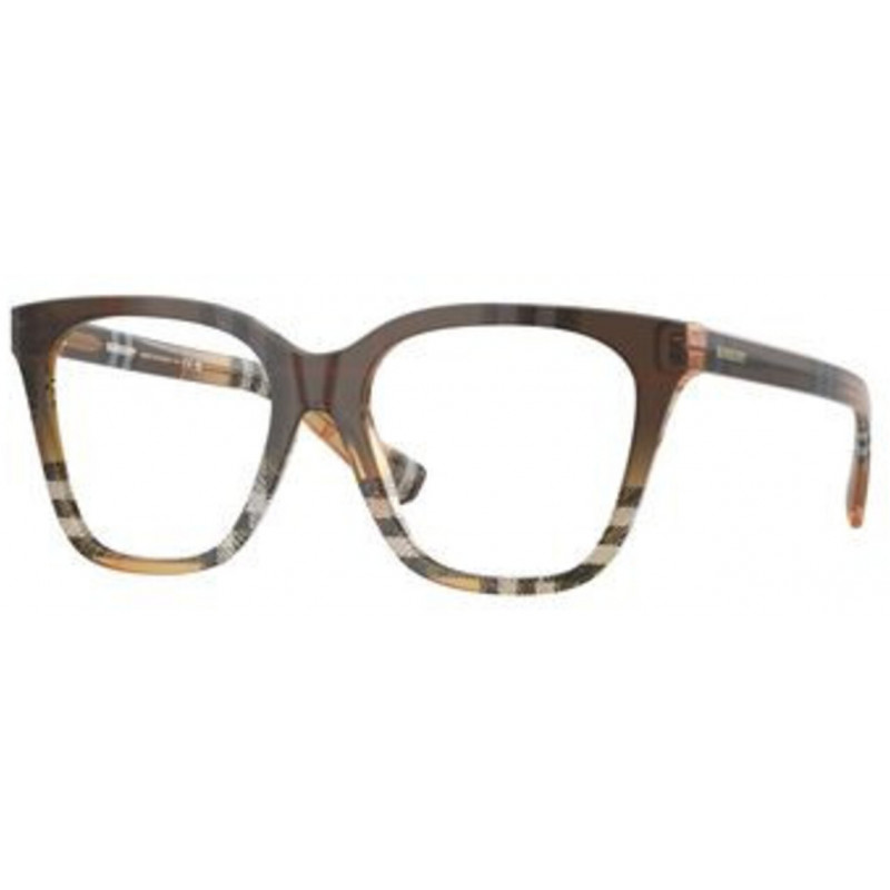 Eyeglasses Burberry BE 2438 4202 Check Gradient Sand / Demo Lens 53mm