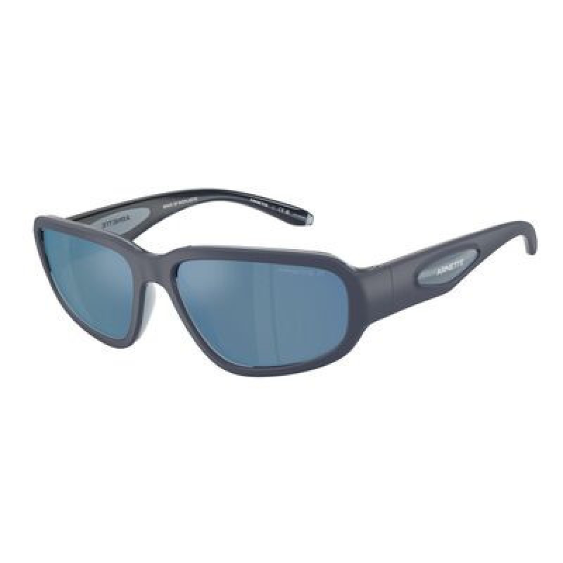 Sunglasses Arnette AN 4365 300722 Navy/Transparent Azure / Dark Grey Mirror Water Polar Policarbonate Polarized 59mm