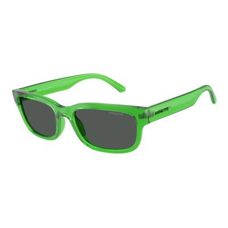 Sunglasses Arnette AN 4363 301487 Transparent Gekko Green / Dark Grey Policarbonate Standard 55mm