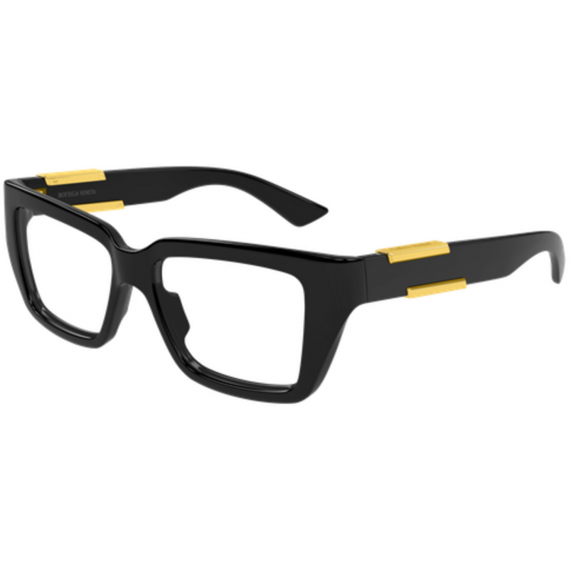 Eyeglasses Bottega Veneta BV 1455 O- 001 Black / Transparent 52mm