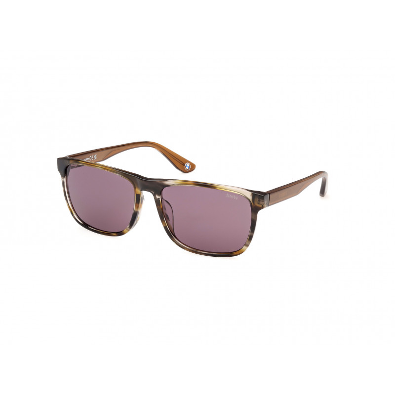 Sunglasses BMW BW 0056 -H 45Y Shiny Light Brown / 59mm
