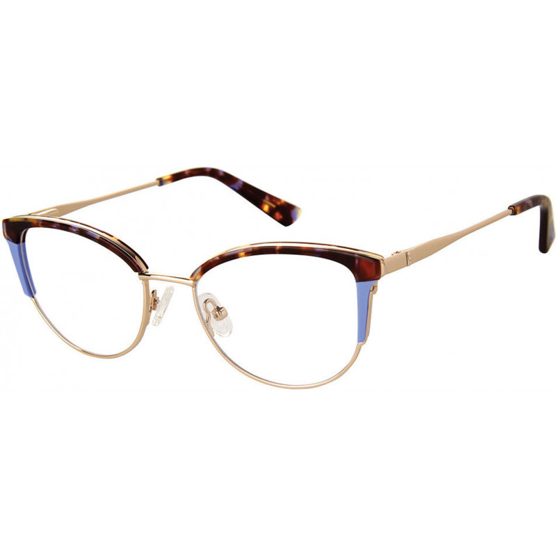 Eyeglasses Nicole Miller NMP 824 C03 Gold/Tortoise 48mm