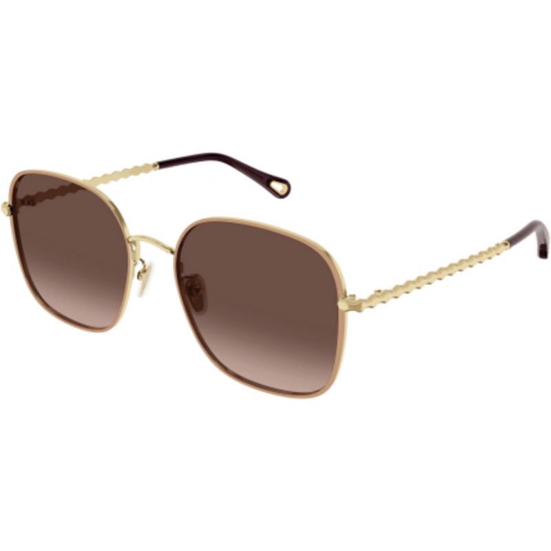 Sunglasses Chloé CH 0255 SK- 004 Gold / Brown 57mm