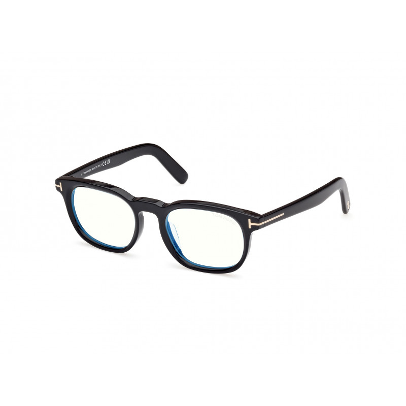 Eyeglasses Tom Ford FT 5930 -D-B Asian fit 001 Shiny Black / 52mm