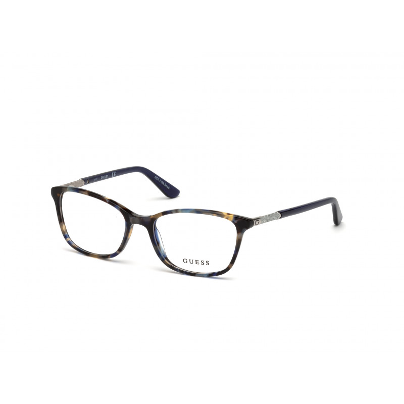 Eyeglasses Guess GU 2658 092 Coloured Havana / Shiny Blue 50mm