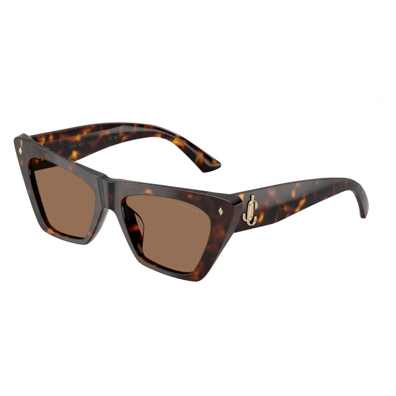 Sunglasses Jimmy Choo JC 5062 U 500273 Havana / Dark Brown Polyamide Standard 53mm