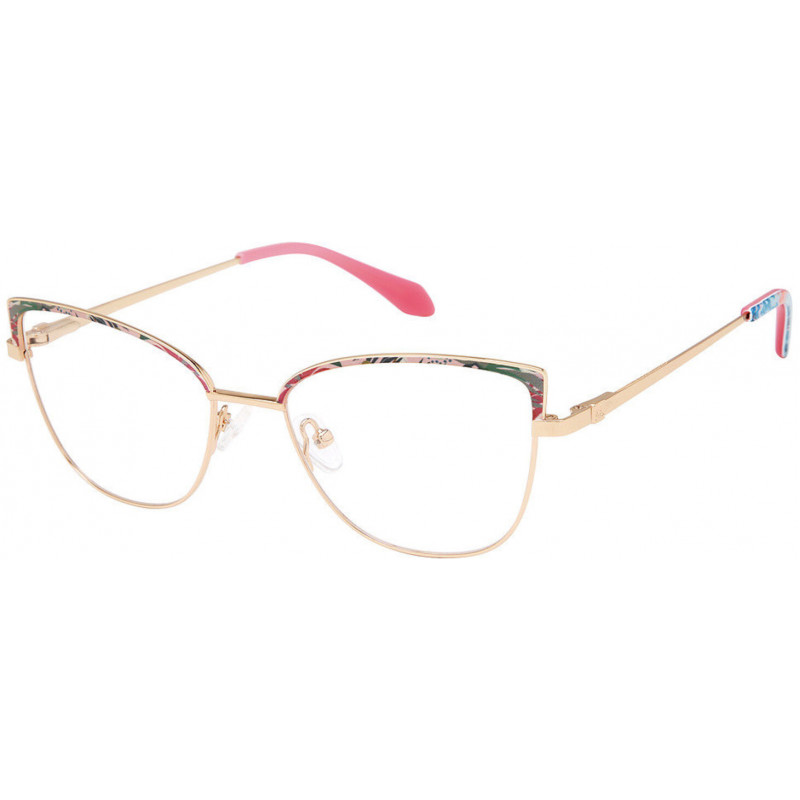 Eyeglasses Nicole Miller BIOT C02 Rose Gold/Prpl 52mm