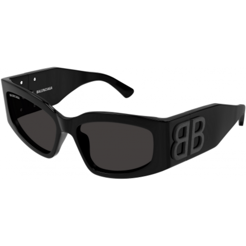 Sunglasses Balenciaga BB 0321 S- 001 Black / Grey 57mm