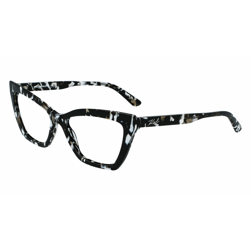 Eyeglasses KARL LAGERFELD KL 6063 007 Black/White