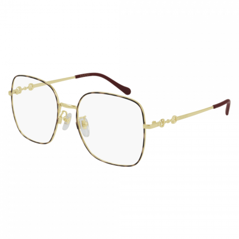 Eyeglasses Gucci GG 0883 OA- 002 Havana / Transparent Gold 55mm