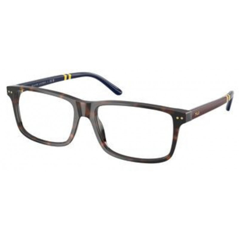 Eyeglasses Polo PH 2296 5003 Shiny Dark Havana/Demo Lens 58mm