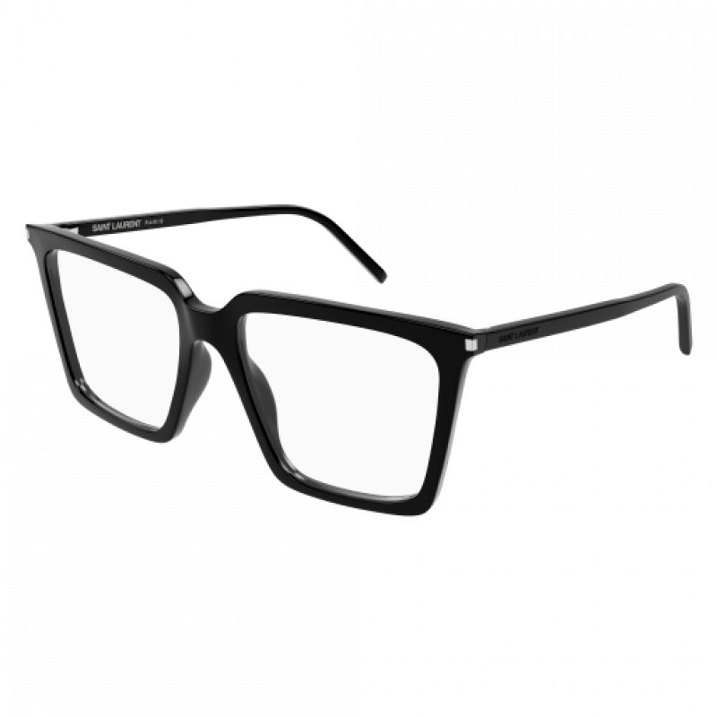 Eyeglasses Saint Laurent SL 474 OPT- 001 Black / Transparent 56mm