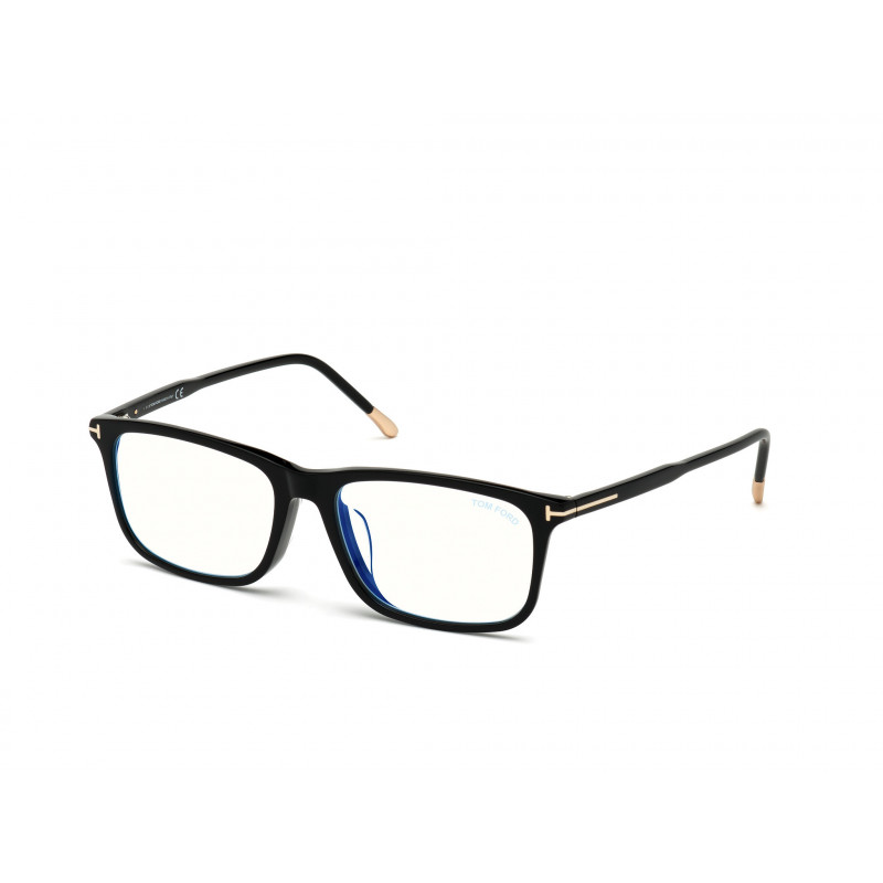 Eyeglasses Tom Ford FT 5646 -D-B Asian fit 001 Shiny Black / 57mm