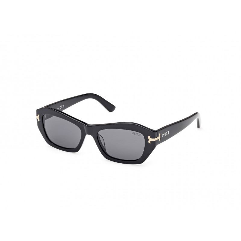 Sunglasses Emilio Pucci EP 0235 01A Shiny Black / 54mm