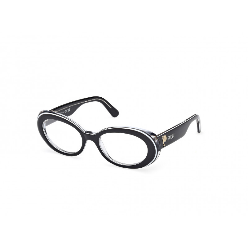 Eyeglasses Emilio Pucci EP 5262 004 Black/White / 53mm