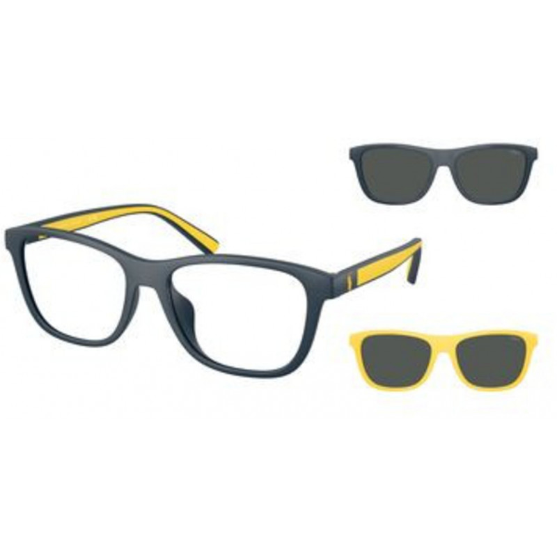 Sunglasses Polo PH 4228 U 590487 Matte Navy Blue / Dark Grey Polyamide Standard 55mm