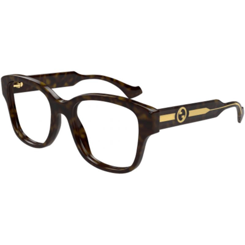 Eyeglasses Gucci GG 1775 O- 002 Havana / Transparent Crystal 54mm