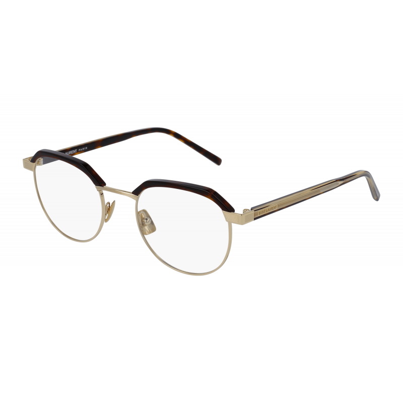 Eyeglasses Saint Laurent SL 124 - 003 Havana / Transparent 50mm