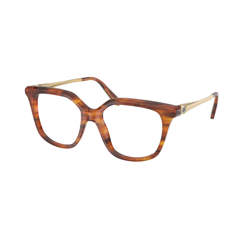 Eyeglasses Swarovski SK 2059 1091 Striped Havana Demo Lens 51mm