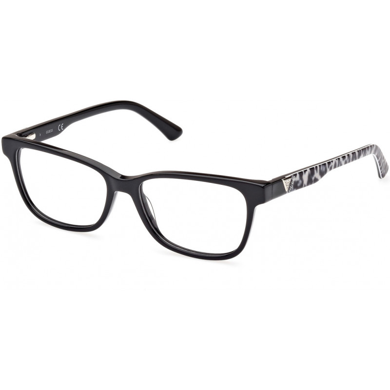 Eyeglasses Guess GU 2943 001 Shiny Black / Animal/Monocolor