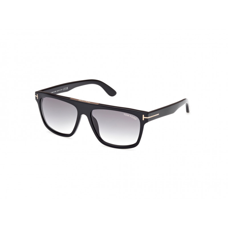 Sunglasses Tom Ford FT 0628 01B Shiny Black / 57mm
