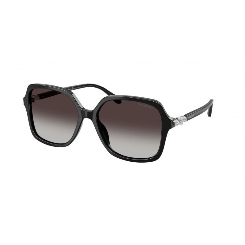 Sunglasses Swarovski SK 6067 10388G Black / Grey Gradient Polyamide Standard 56mm